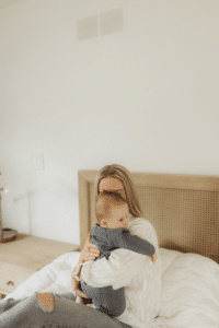 sleep training for 11 month old infant by mother